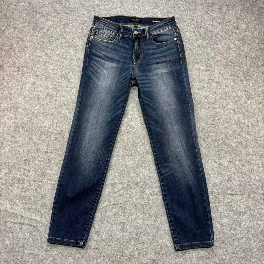 Women Judy Blue Relaxed Fit navy blue jeans size 7/28